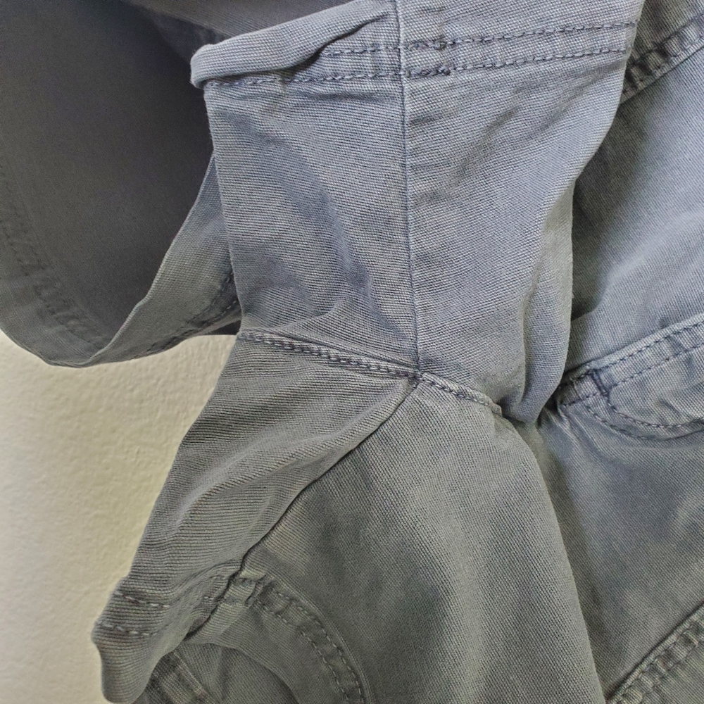 Marine Layer Charcoal Gray High-Rise Utility Shorts - Picture 7 of 13